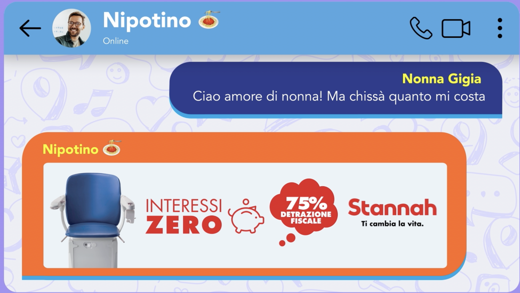 “Chat”: la nuova campagna multicanale di Stannah